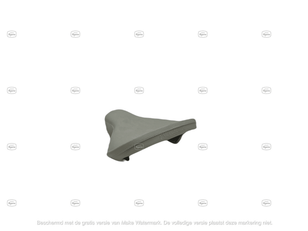 Solex dessus de selle plastique gris clair