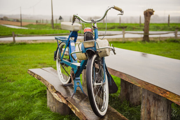 1967 Solex 3800 Blauw